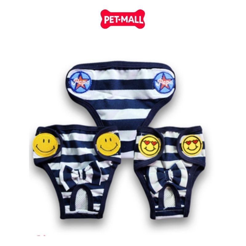 Quần tã chó cái SONICE Pet Male Underwear Rilakkuma - Màu xanh trắng Petmall