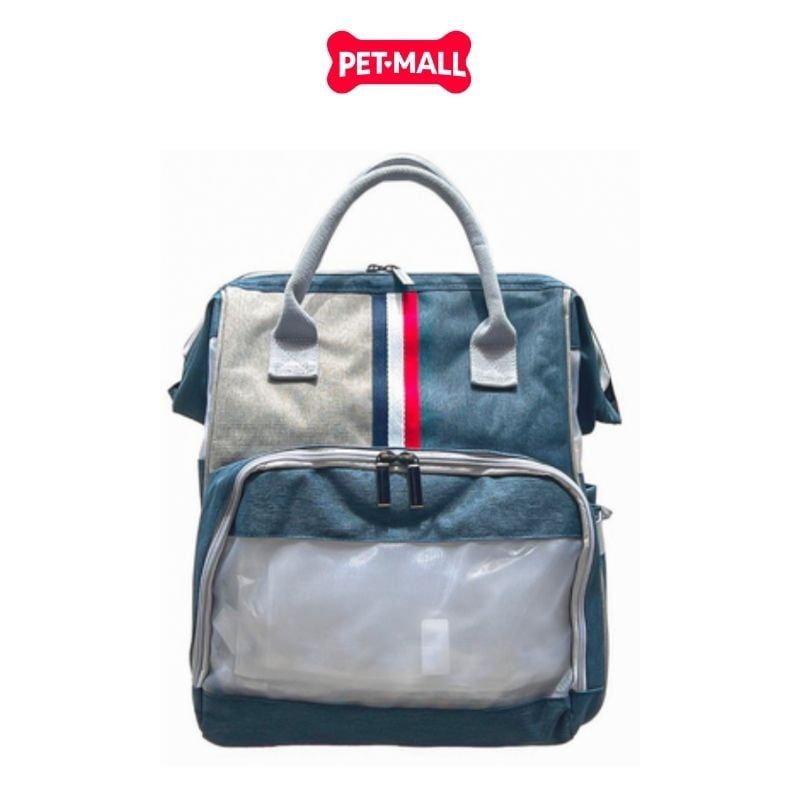 Balo vận chuyển thú cưng SONICE NYC hình vuông size 35x30x25cm - Chất liệu vải cao cấp, thoáng khí Petmall