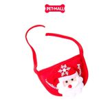 Yếm giáng sinh SONICE Christmas Bibs - Hình ông già Noel Petmall