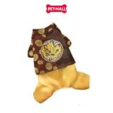 Áo dài tết SONICE T-Shirt - Gấm thêu Rồng màu Nâu Petmall