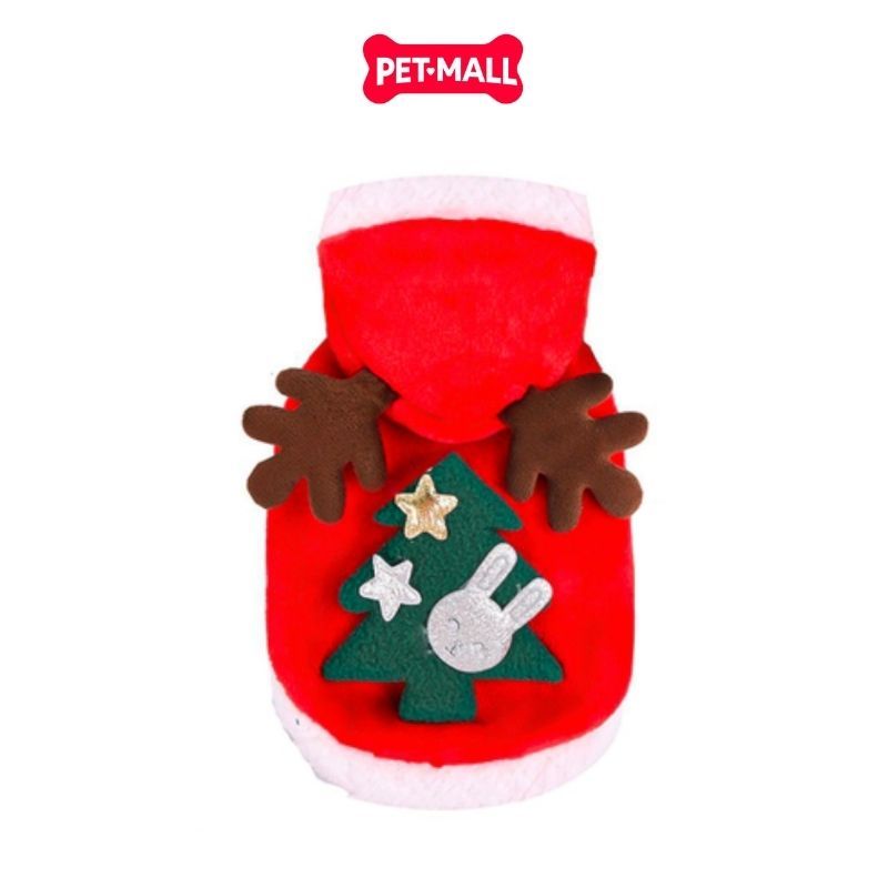 Áo giáng sinh SONICE Chrismas Red Colour - Hình cây thông Noel Petmall