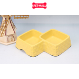 Chén đôi SONICE Lyly cho chó mèo - Size 30 x 19 x 6cm Petmall