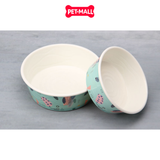 Chén ăn SONICE Ocean color chống trượt cho chó mèo - Size S 15 x 15 x 6cm Petmall