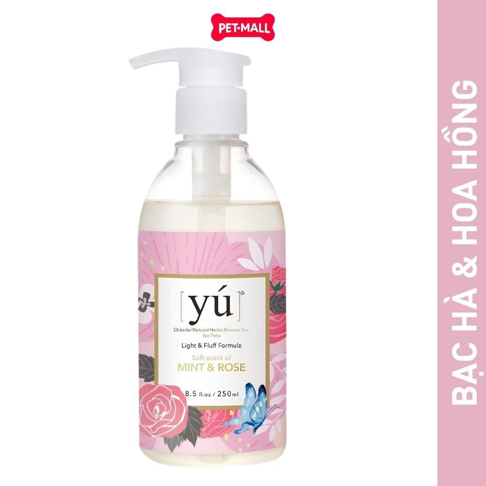 Sữa tắm Yu Light & Fluff Formula cho thú cưng 250ml Petmall