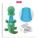 Đồ chơi gấu bông cổ cao su GiGwi Wild Hunter Dinosaur TPR Neck - Hình khủng long Petmall
