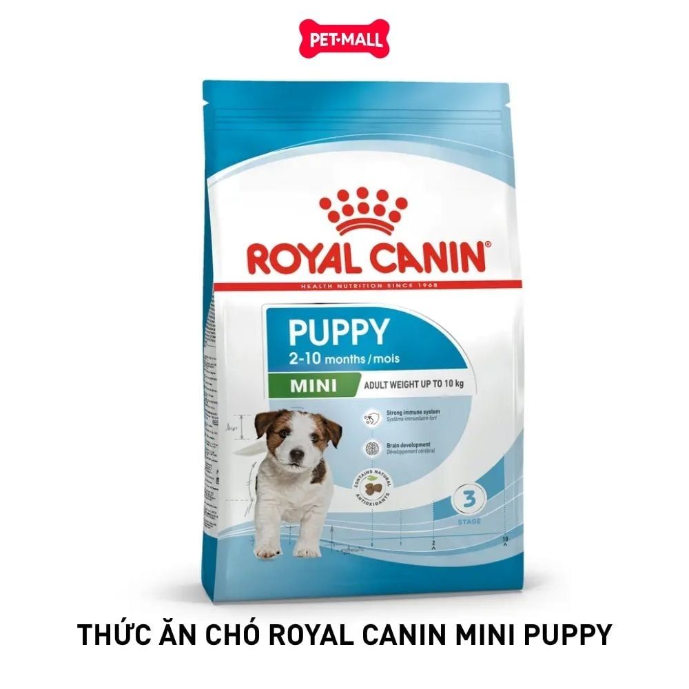 Set quà RC - 2KG Mini Puppy Thức ăn chó tặng 2 gói Pate Mini Puppy 85g Petmall