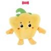 Đồ chơi GiGwi Suppa Puppa BellPepper Squeaker/Crinkle Inside - Gấu Bông ỚT Chuông Vàng Petmall