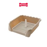 Khay vệ sinh chó SONICE thành cao chống văng Paws Tray size S 38 x 38 x 10 cm Petmall