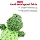 Đồ chơi GiGwi Plush Friendz Frog With Refillable Squeaker - Gấu Bông Con Ếch (kèm kèn thay) Petmall
