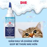 Dung dịch vệ sinh tai Tropiclean OxyMED Odor Reducing 118ml - Sạch tai khử mùi Petmall