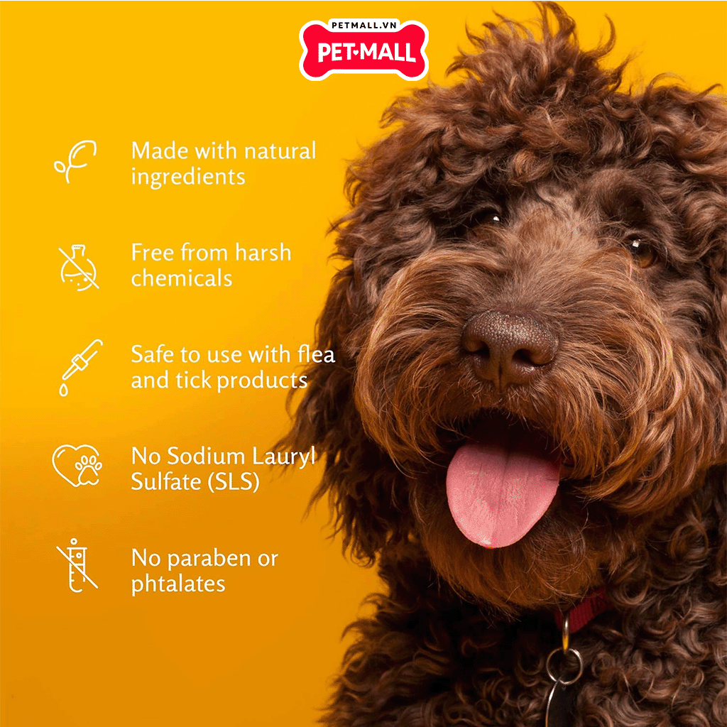 Sữa tắm ARM & HAMMER Tearless Puppy Shampoo Coconut water for Dog 591ml - Hương dừa Petmall