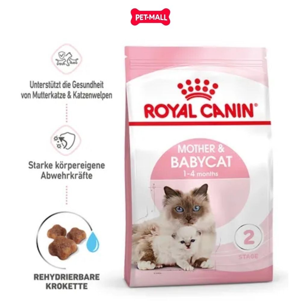 Set quà RC - 2KG Mother & Babycat Thức ăn mèo tặng 2 gói Pate Kitten 85g Petmall