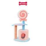 Trụ cào SONICE Candy M2 Scratcher Cat Toys Size 46.8x37x96cm - 2 tầng Petmall