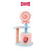 Trụ cào SONICE Candy M2 Scratcher Cat Toys Size 46.8x37x96cm - 2 tầng Petmall