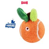 Đồ chơi GiGwi Ball Originals Orange With Squeakers S - Bóng Cho Chó Hình Trái Cam Size S Petmall