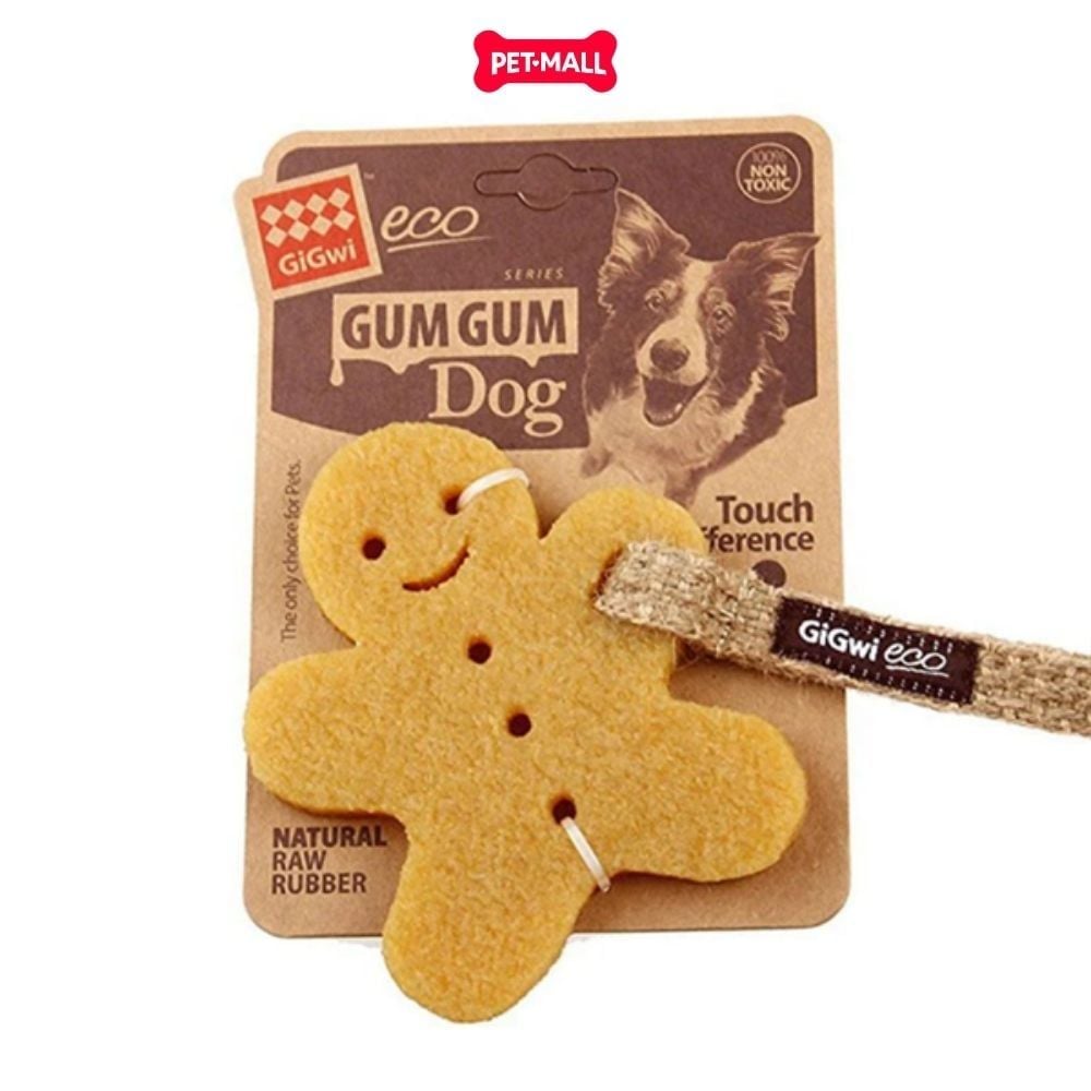 Đồ chơi nhai gặm GiGwi Gum Gum for Dog - Hình Bánh Quy Cookie Man Petmall