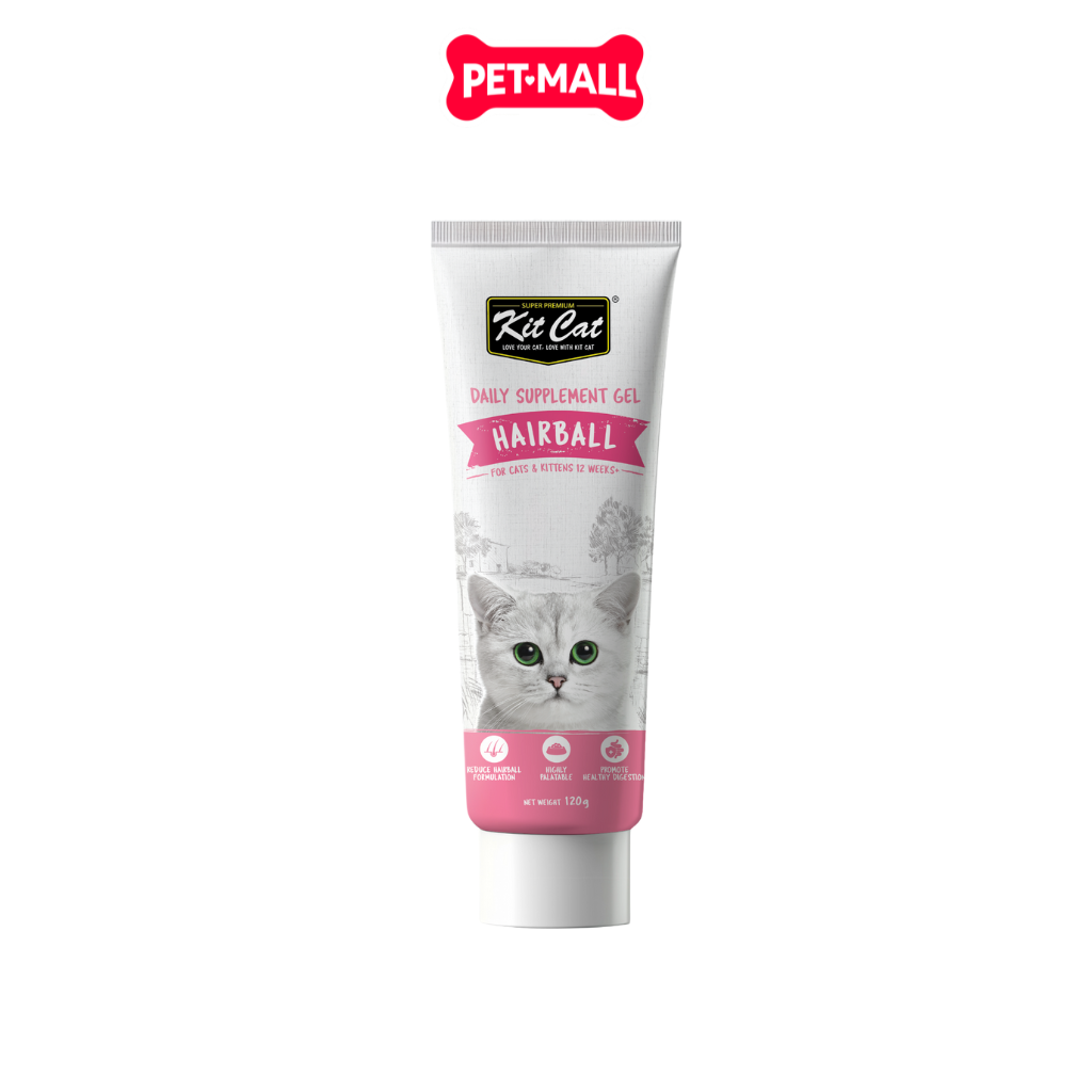Gel bổ sung dinh dưỡng hàng ngày KitCat Daily Nutritional dành cho mèo và mèo con 120g Petmall