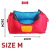 Đệm nằm mềm vải Oxford & TPR GIGWI Place Đỏ/Xanh - Size M 65 X 40 X 26 cm Petmall