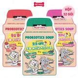 HỘP 32 GÓI 50G - Pate mèo PALMY DAYS dạng soup bổ sung men vi sinh Petmall