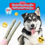 Treats Doggyman que dai da bò 120g - Hỗ trợ sạch răng thơm miệng Petmall