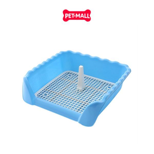 Khay vệ sinh chó SONICE thành cao chống văng Paws Tray size M 43 x 43 x 15 cm Petmall