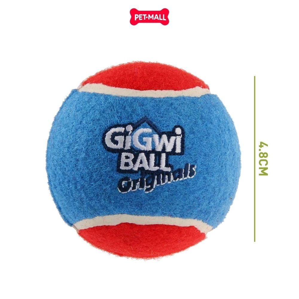 Đồ chơi GiGwi Ball Originals Tennis Ball for dog - size S Petmall