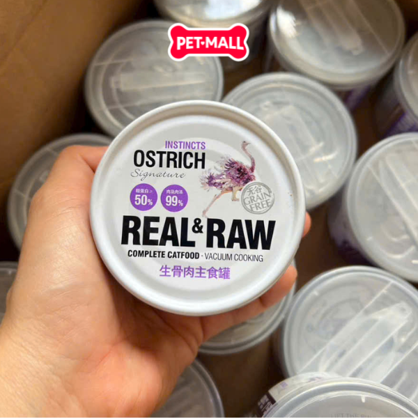 Pate mèo CATIDEA Real & Raw 170g