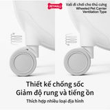 Vali du lịch PIDAN tích hợp quạt làm mát & thoáng khí có bánh xe
