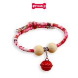 Vòng cổ SONICE Sakura Koi Red Color - Màu đỏ Petmall