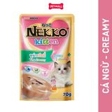 Combo 24 Gói 70g - Pate mèo NEKKO Kitten - Mix vị Creamy, Gravy Petmall