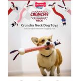 Đồ chơi GiGwi Crunchy Neck Đồ chơi kéo co con thỏ - Size S Petmall