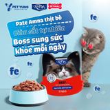 Combo 12 gói - Pate mèo AMNA 85G bổ sung dinh dưỡng cần thiết Petmall