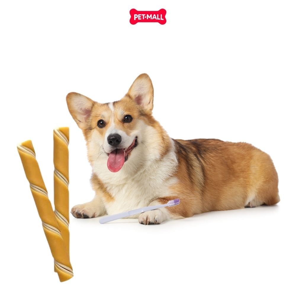 Xương gặm DoggyMan Cheese Mini 120g - 36 que - hương phô mai Petmall