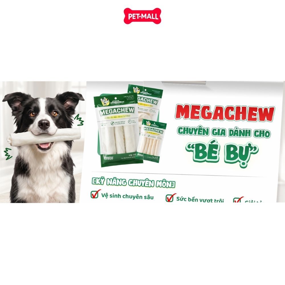 Treats DoggyMan Megachew Da Bò Petmall