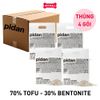 Combo 4 Gói 2.4kg - Cát vệ sinh Sonice PIDAN signature Tofu & Bentonite - Mix đậu nành và đất sét Petmall
