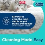 Xịt khử mùi, tẩy vết bẩn Dr.Beckmann Pet Stain & Odour Remover 650ml - Kèm đầu bàn chải chuyên dụng Petmall
