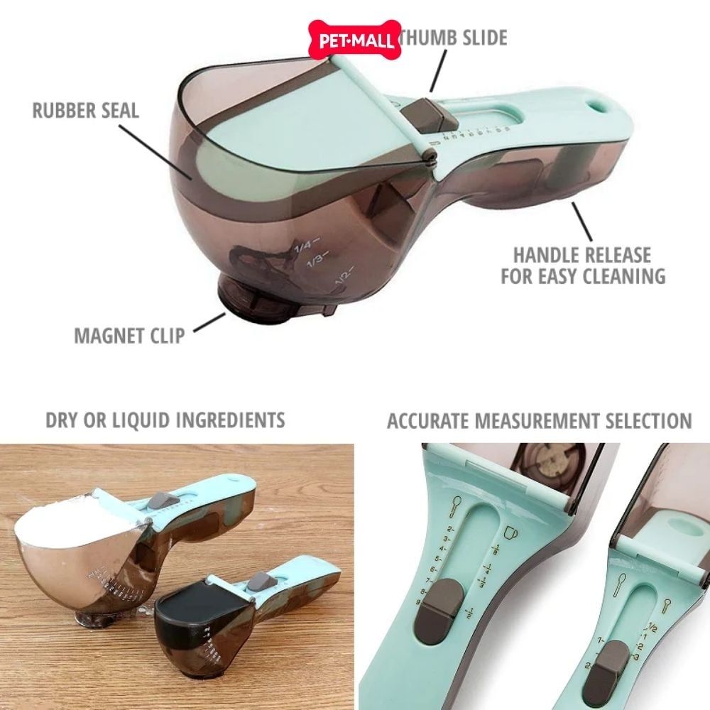 Muỗng đong thức ăn SONICE Choco Mint cho thú cưng Petmall