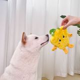 Đồ chơi GiGwi Suppa Puppa BellPepper Squeaker/Crinkle Inside - Gấu Bông ỚT Chuông Vàng Petmall