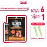 Treats Absolute Holistic Liquid Puree Treat for Dogs & Cats 60g - Cá ngừ & Trứng cá muối - Dạng kem, dành cho chó mèo Petmall