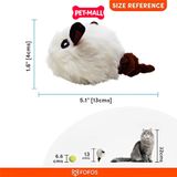 Đồ chơi FOFOS pull String & sound chip Mouse - Chuột kéo dây tự động có tiếng cho mèo - Trắng Petmall