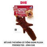 Đồ chơi thú bông có tiếng GiGwi Plush Friendz Fox - Hình cáo Petmall