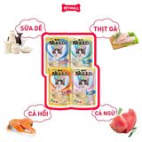 Hôpk 12 Gói 70g - Pate mèo NEKKO Kitten Mousse - Mix vị Petmall