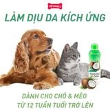 Dầu gội trị ngứa Tropiclean Oatmeal & Tea Tree Medicated Shampoo 335ml - Hương yến mạch và tràm trà Petmall