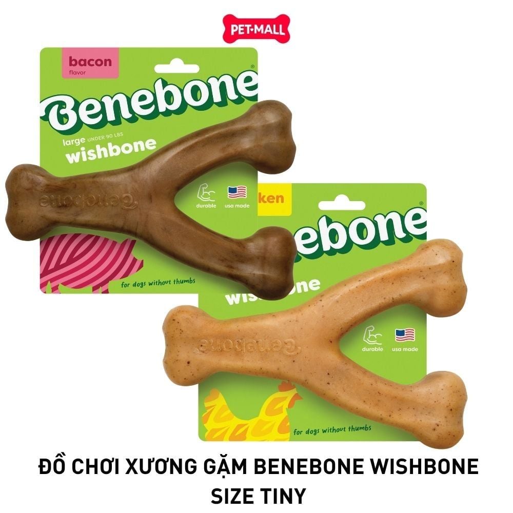 Đồ chơi xương gặm BENEBONE Wishbone Size Tiny - Cho chó < 7kg Petmall