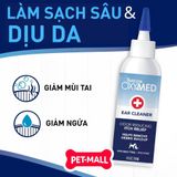 Dung dịch vệ sinh tai Tropiclean OxyMED Odor Reducing 118ml - Sạch tai khử mùi Petmall