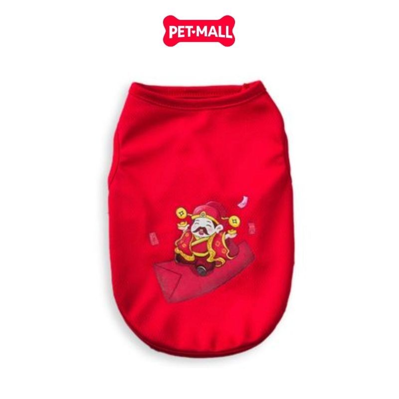 Áo tết SONICE Lunar New Year - Thần tài đỏ Petmall