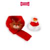 Set nón khăn choàng len SONICE Merry Christmas - Tuần lộc đỏ Petmall   Thông tin chung