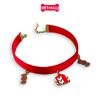 Vòng cổ SONICE X-mas Charm Colar Red Colour - Màu đỏ Petmall