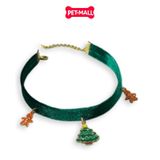 Vòng cổ SONICE X-mas Charm Colar Green Colour - Màu xanh Petmall