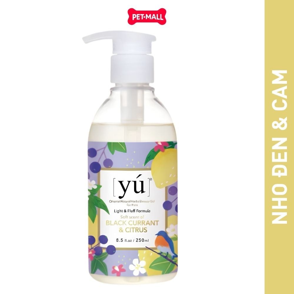 Sữa tắm Yu Light & Fluff Formula cho thú cưng 250ml Petmall